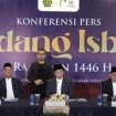 Suasana Sidang Isbat Kemenag untuk penentuan awal Ramadan 1446 Hijriah tahun lalu.