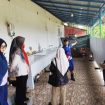 Usai terjadi Keracunan Ratusan Siswa dan Beberapa Guru dari 3 Sekolah, Dinas Kesehatan Kota Bandar Lampung bersama jajaran mengecek lokasi satuan pelayanan pemenuhan gizi (SPPG) di Kemiling, Bandar Lampung, Sabtu (14/2/2026).