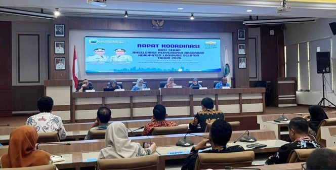 
 Pemkab Lampung Selatan Dorong Percepatan Serapan Anggaran 2026, Perangkat Daerah Wajib Disiplin Lapor di SI ABANG