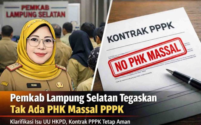 
 Pemkab Lampung Selatan Tegaskan Tidak Ada PHK Massal PPPK