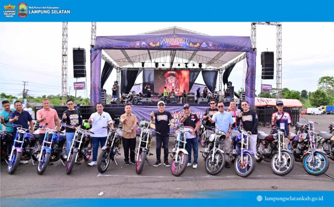 
 Jamda II RX-King Lampung Resmi Dibuka, Wabup Syaiful: Keselamatan Harus di Atas Kecepatan