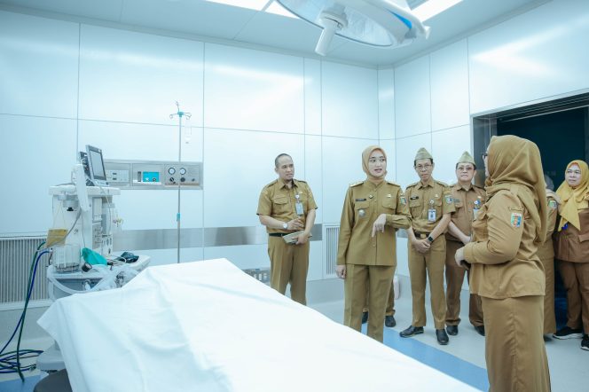 
 Wagub Jihan Nurlela Dorong Peningkatan Kualitas Layanan RSUD Bandar Negara Husada