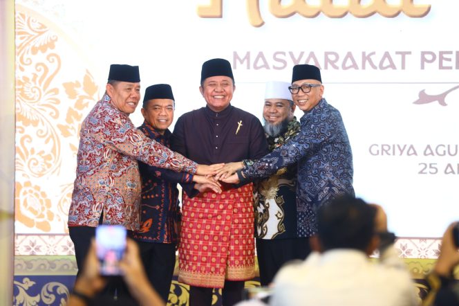 
 Pererat Sinergi dan Kolaborasi Antardaerah, Gubernur Mirza Hadiri Silaturahmi Masyarakat Perantau Sumbagsel