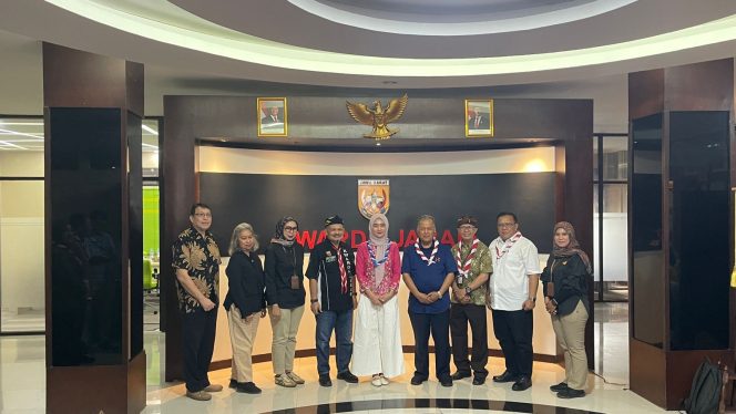 
 Wagub Jihan Dampingi Jajaran Kwarda Pramuka Lampung di Jawa Barat 