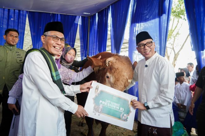 
 Gubernur Mirza Ajak Masyarakat Lampung Perkuat Solidaritas Sosial di Hari Raya Iduladha