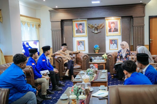 
 Gubernur Mirza Ajak Aktivis PMII Jadi Mitra Strategis Perkuat Pembangunan Desa di Lampung