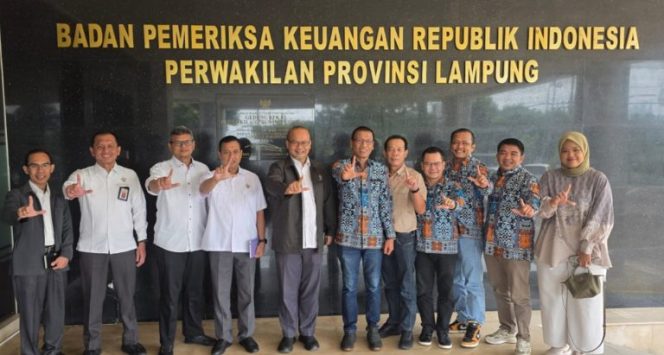 
 Terima Kunjungan PWI, BPK RI Lampung Komitmen Sukseskan Dua Agenda Pers Nasional 2027