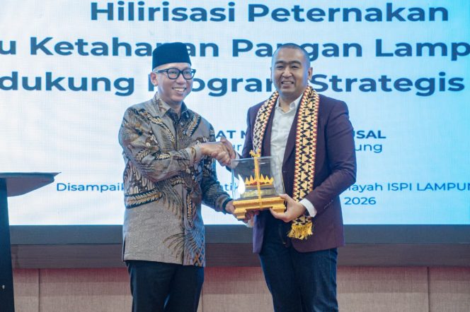 
 Lampung Siap Jadi Kekuatan Pangan Nasional, Gubernur Libatkan ISPI Perkuat Sektor Peternakan