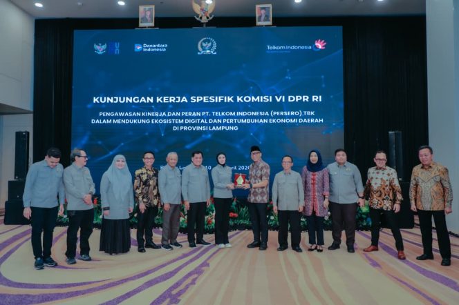 
 Kunker Komisi VI DPR RI di Lampung, Gubernur Tekankan Pemerataan Ekonomi Berbasis Digital