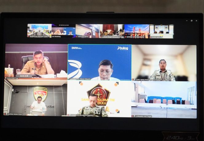 
 Pemprov Lampung Dukung Penguatan Distribusi Pangan untuk Menekan Laju Inflasi