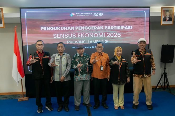 
 Sensus Ekonomi 2026: Pemprov Lampung Tekankan Pentingnya Data Akurat untuk UMKM & Ekonomi Digital