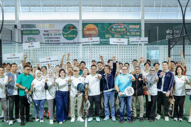 
 Kejurda Padel Lampung 2026 Resmi Dimulai, Sekdaprov Tekankan Sportivitas dan Dorong Pembinaan Atlet