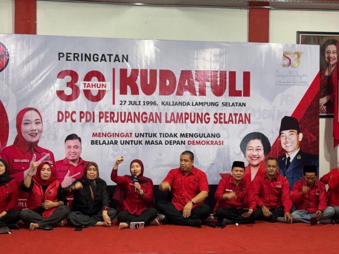 
 30 Tahun Kudatuli, Lesty Ingatkan Kader Muda PDI-P Tak Lupakan Sejarah