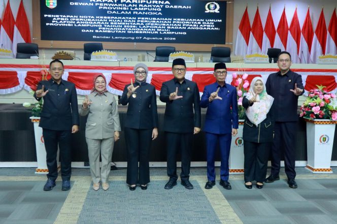 
 Tok! Pemprov dan DPRD Lampung Sepakati Perubahan KUA-PPAS APBD 2026