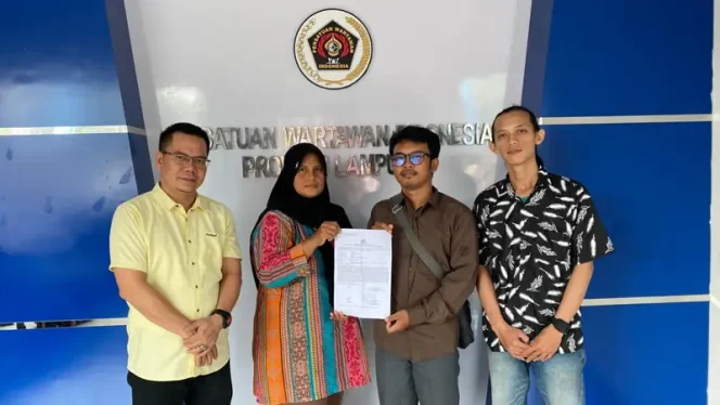 
 PWI Lampung Beri Pendampingan Hukum Dua Jurnalis Korban Pengeroyokan Proyek UIN