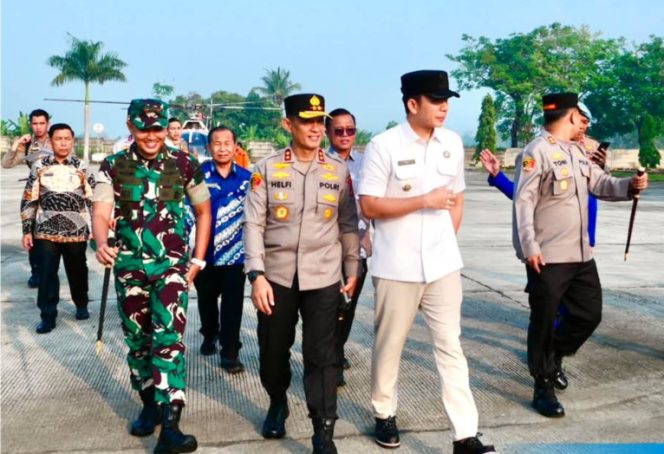 
 Perkuat Sinergi, Bupati Radityo Egi Sambut Kunjungan Kerja Kapolda Lampung di Lamsel