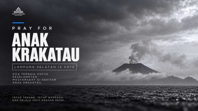 
 Perkuat Mitigasi Erupsi Anak Krakatau, Pemkab Lampung Selatan Bergerak Cepat Lindungi Warga Pesisir