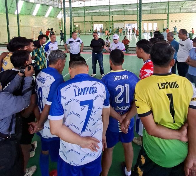
 Persiapan Porwanas 2027: Tim Futsal PWI Lampung Mantapkan Kekompakan dan Incar Pemain Baru