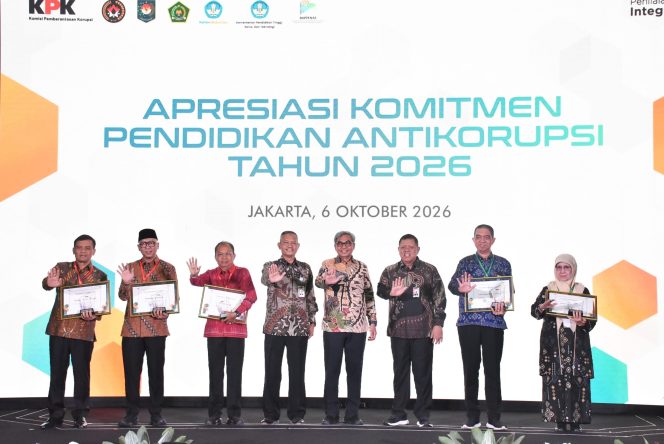 
 Pendidikan Lampung Dapat Penghargaan, KPK Jadikan Kurikulum Antikorupsi Pilot Project Nasional